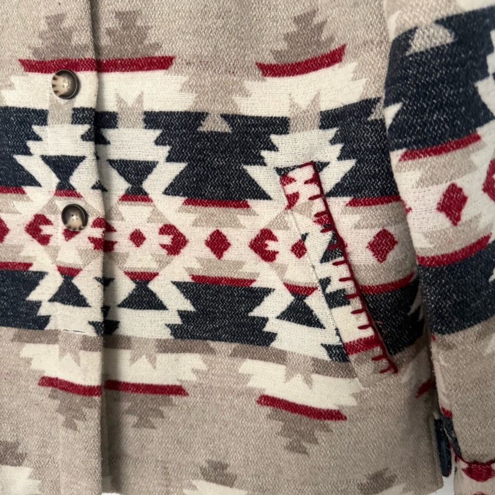 Idyllwind ESTERBROOK SOUTHWESTERN PRINT BLANKET SHACKET - Picture 12 of 12